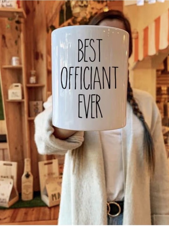 Other - Best Officiant Ever White Ceramic Gift Mug